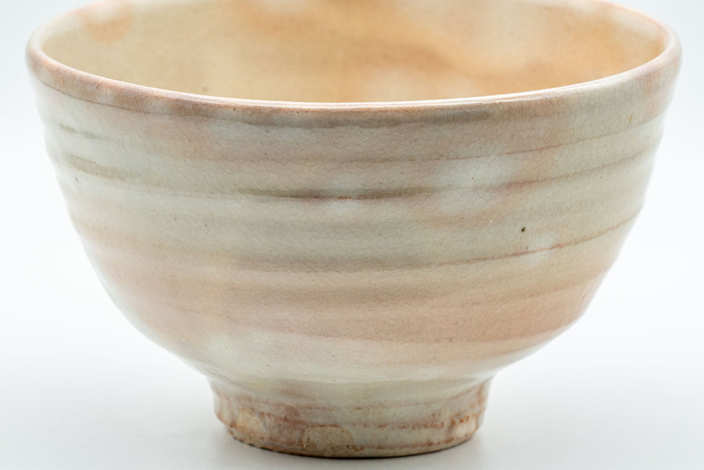 Japanese Matcha Bowl - Gohonte Wan-nari Hagi-yaki Chawan - 450ml