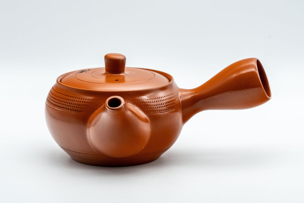 Japanese Kyusu - Bamboo Tokoname-yaki Teapot - 300ml
