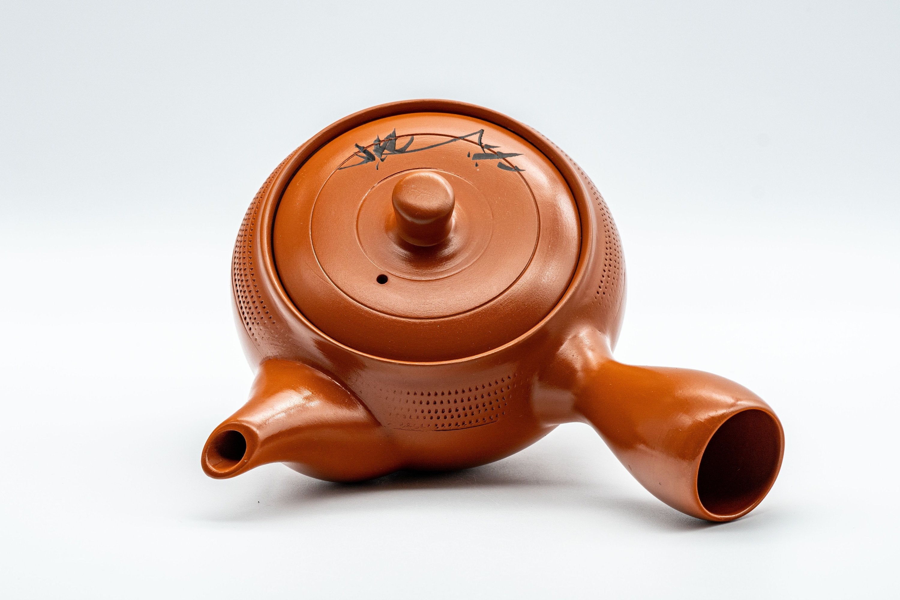 Japanese Kyusu - Bamboo Tokoname-yaki Teapot - 300ml