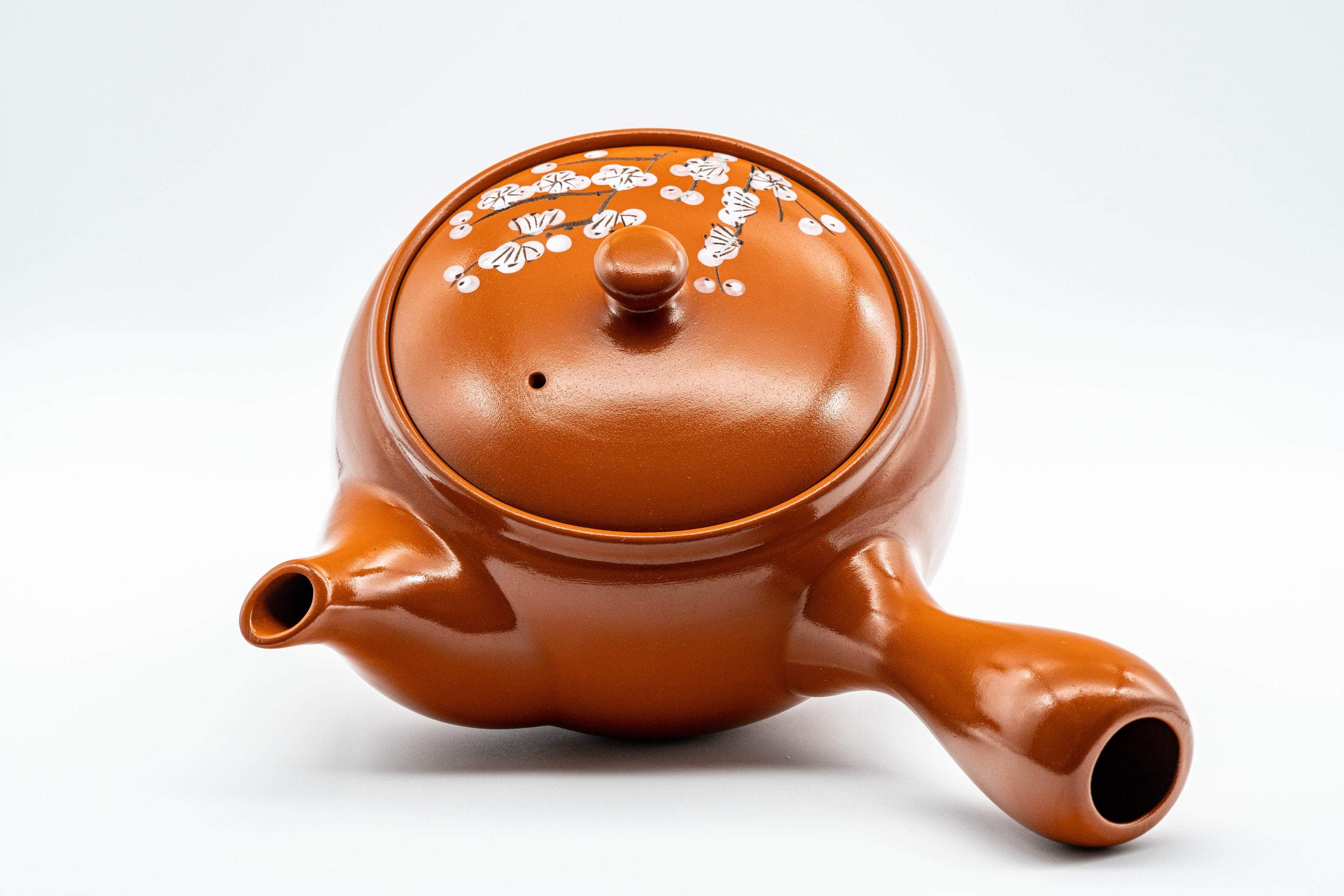 Japanese Kyusu - Large Sakura Tokoname-yaki Teapot - 600ml