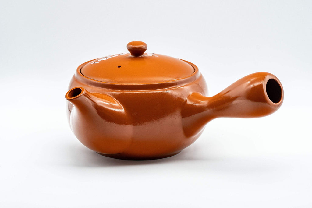 Japanese Kyusu - Large Sakura Tokoname-yaki Teapot - 600ml