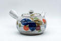 Japanese Kyusu - Floral Brush Glazed Debeso Teapot - 350ml