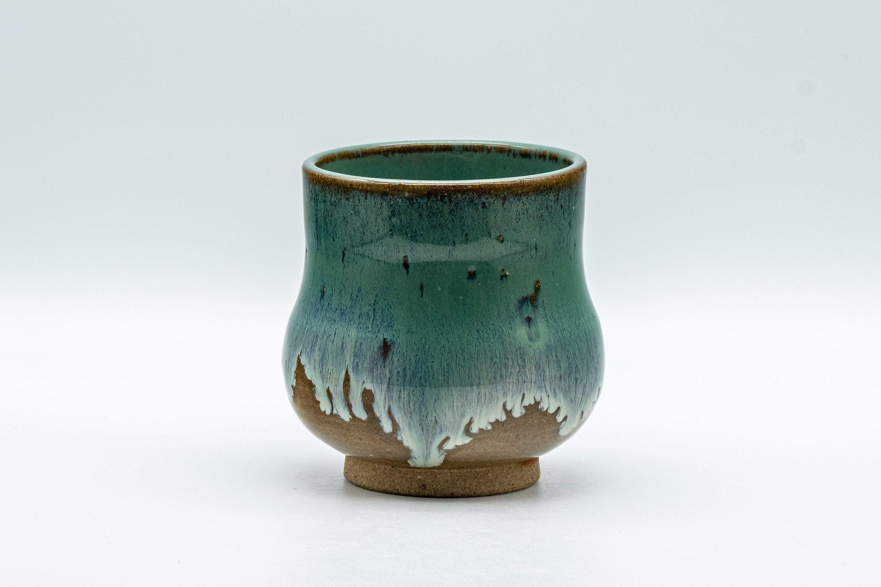 Japanese Teacup - Curvy Agano-yaki Yunomi  - 220ml