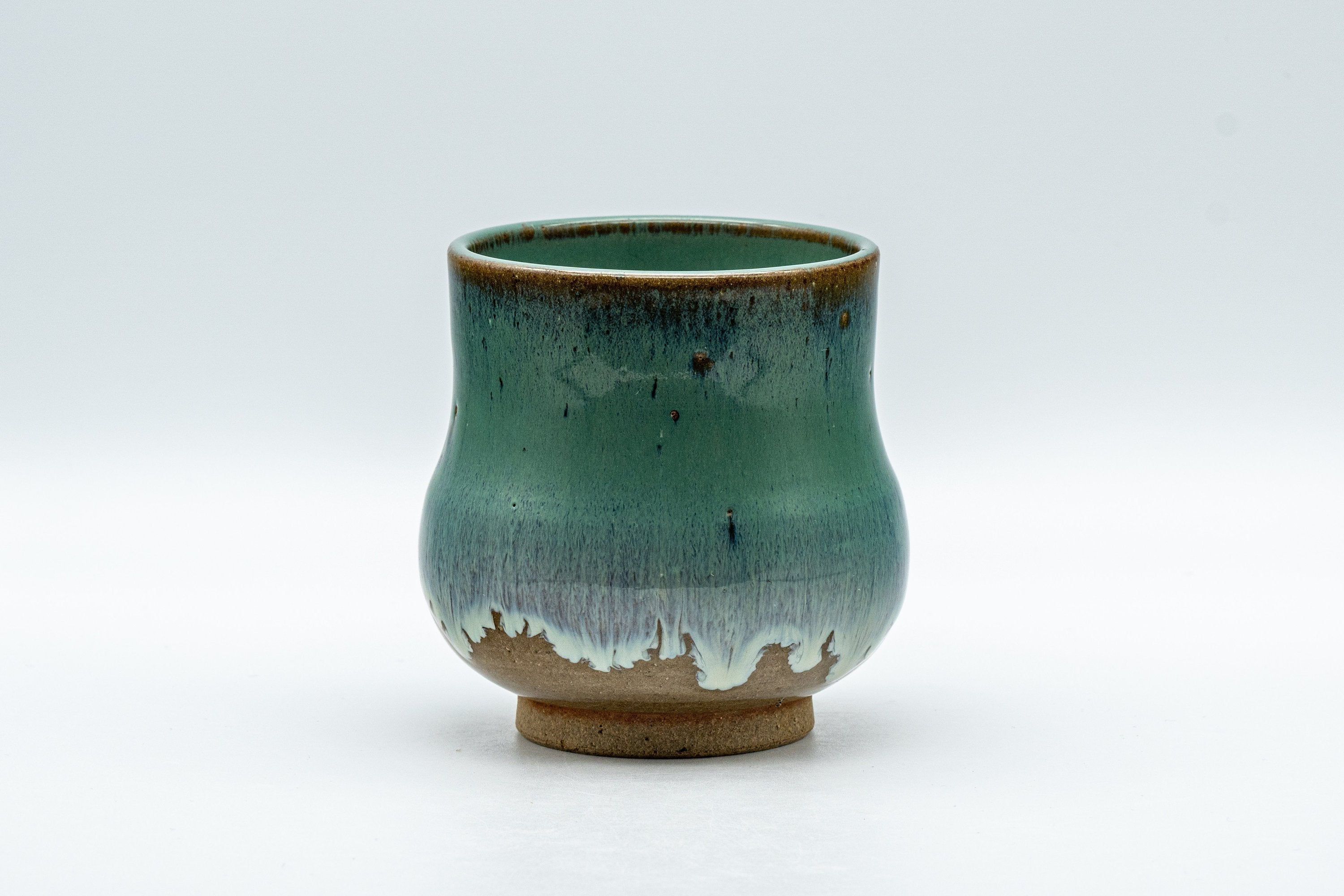 Japanese Teacup - Curvy Agano-yaki Yunomi  - 220ml