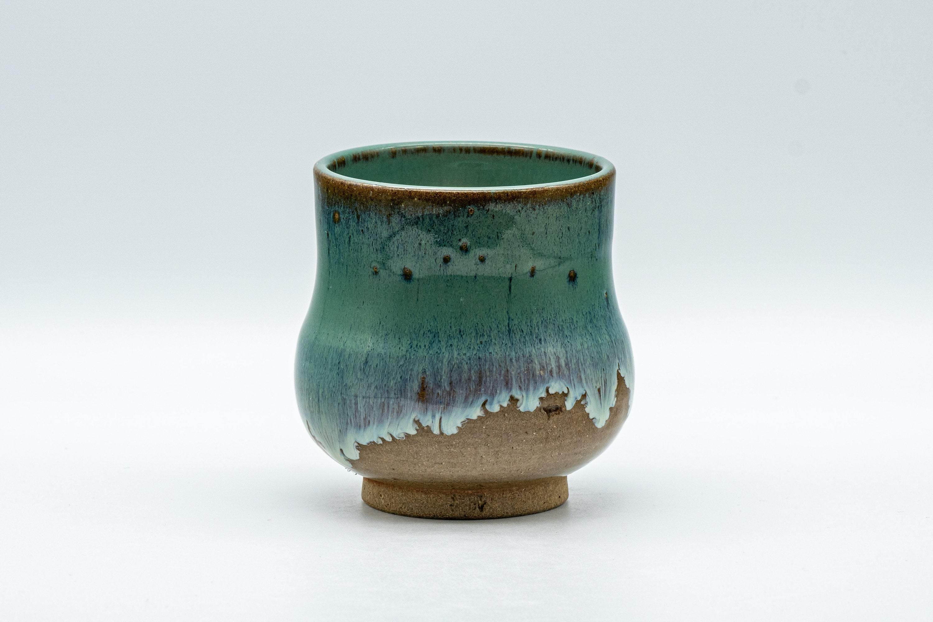 Japanese Teacup - Curvy Agano-yaki Yunomi  - 220ml