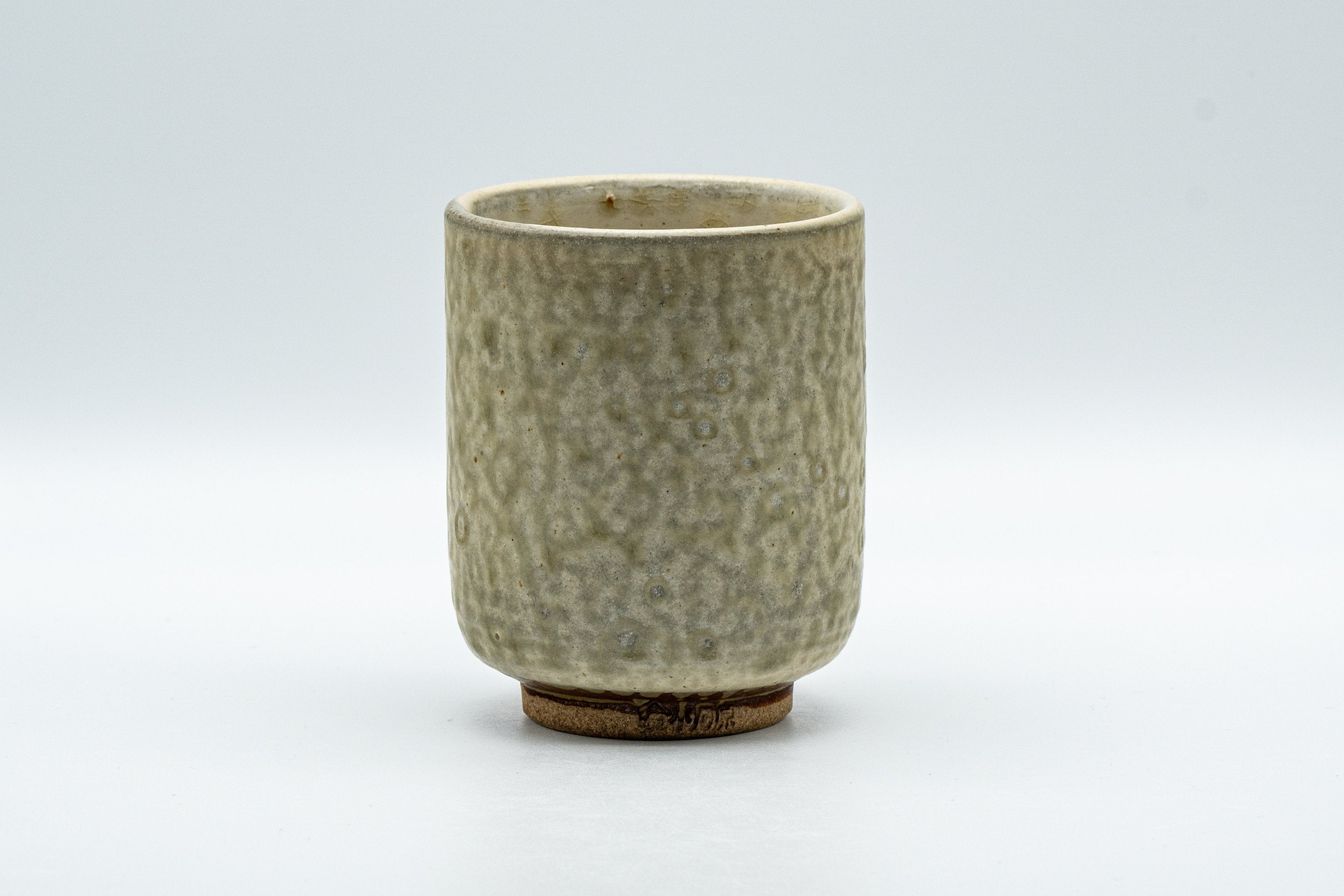 Japanese Teacup - Milky Green Koishiwara-yaki Yunomi - 180ml