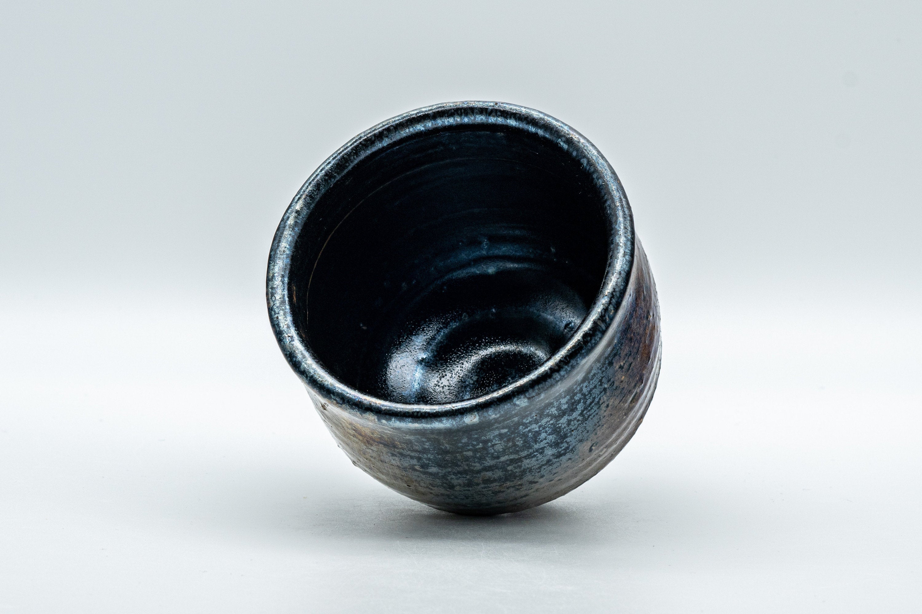 Japanese Teacup - Metallic Bronze Glazed Yunomi - 200ml