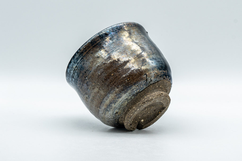Japanese Teacup - Metallic Bronze Glazed Yunomi - 200ml