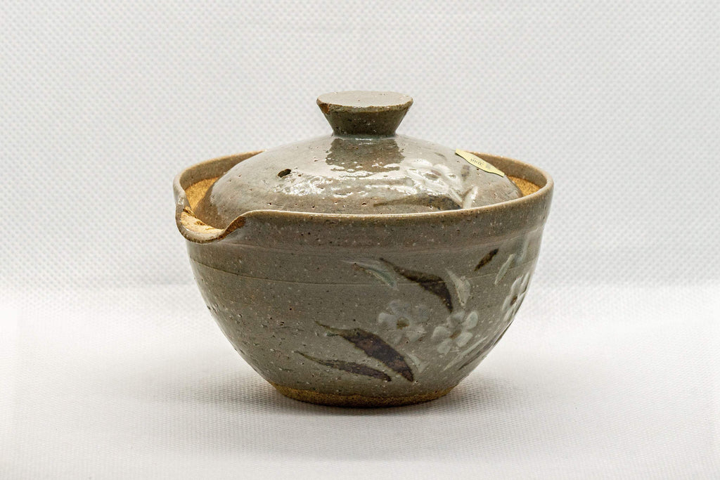 Japanese Shiboridashi - 和 Floral Kiyomizu-yaki Teapot - 125ml