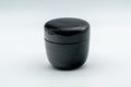 Japanese Natsume - Black Urushi Lacquer Matcha Tea Caddy - 50ml