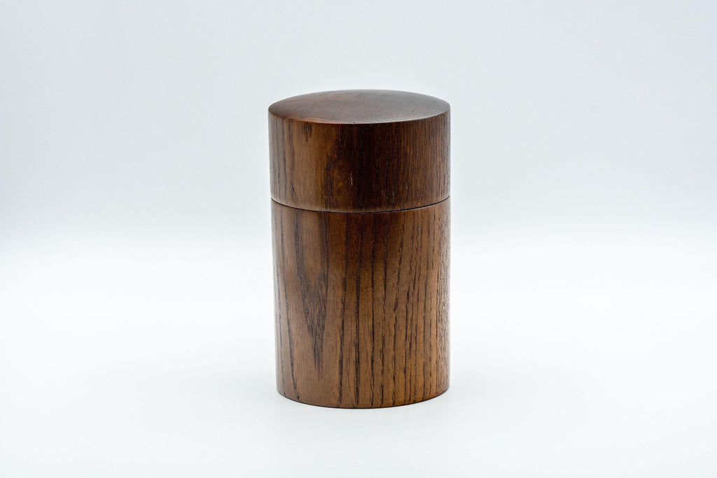 Japanese Chazutsu - Keyaki Zelkova Wooden Tea Canister - 225ml