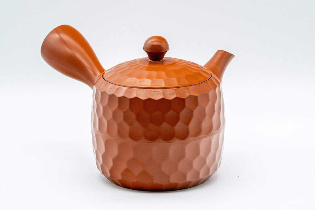 Japanese Kyusu - Hexagonal Tokoname-yaki Teapot - 350ml