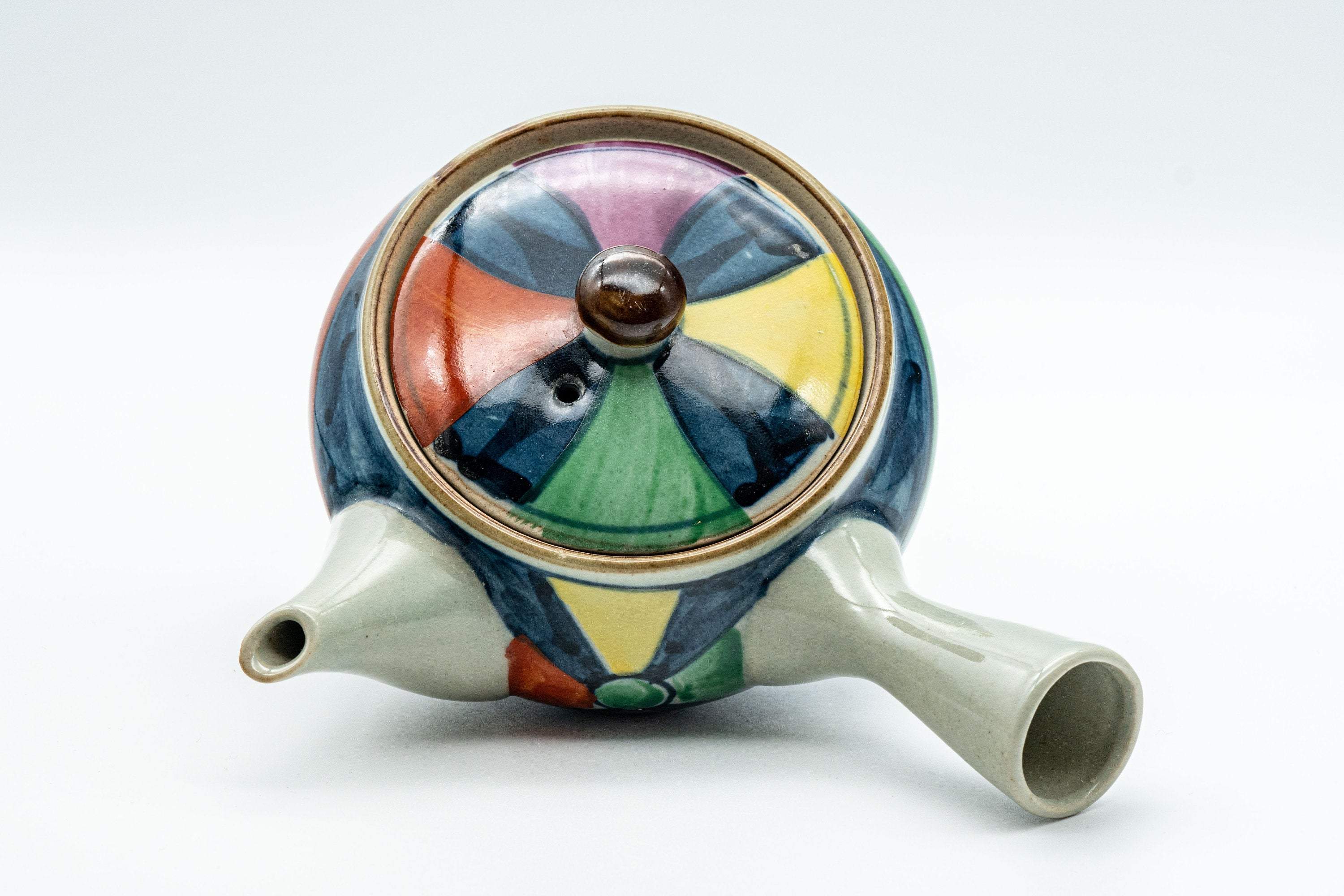 Japanese Kyusu - 陶山窯 Suyama Kiln Arita-yaki Debeso Teapot - 250ml