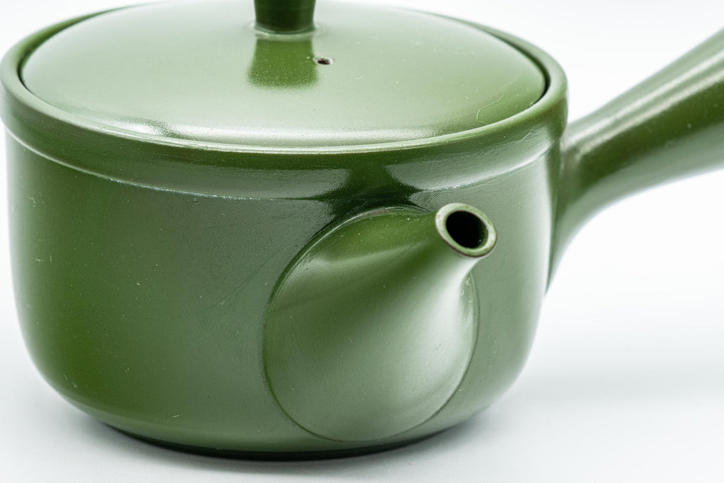 Japanese Kyusu - 芳山 Green Ryokudei Tokoname-yaki Teapot - 230ml