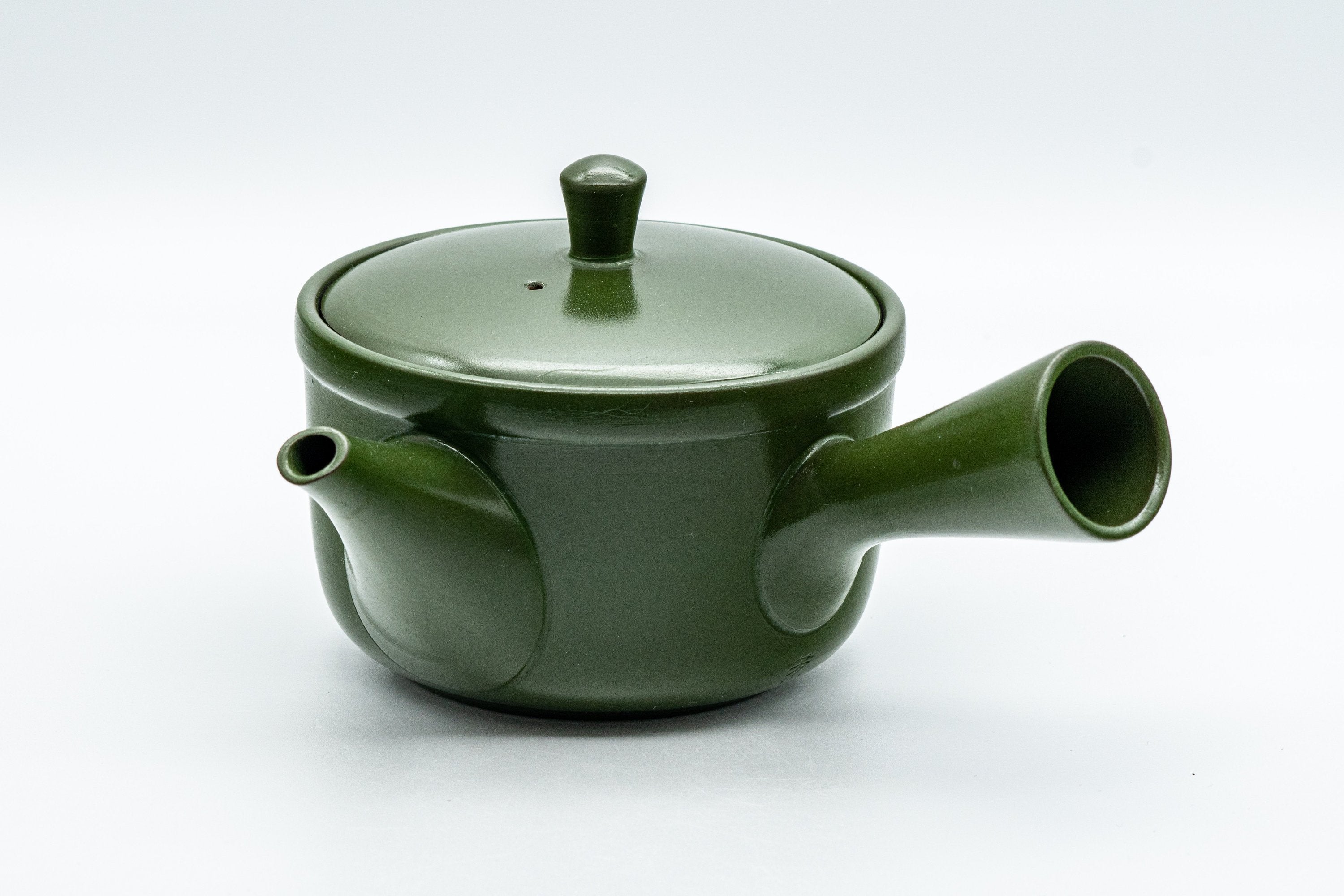 Japanese Kyusu - 芳山 Green Ryokudei Tokoname-yaki Teapot - 230ml