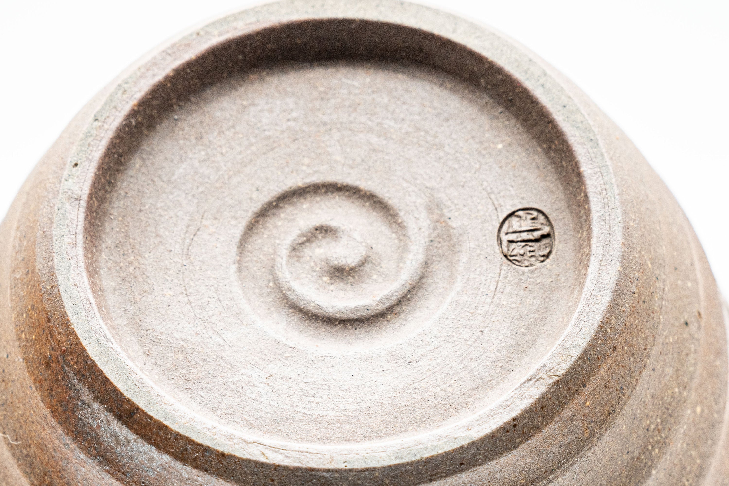 Japanese Teacups - Pair of Ido-gata Shigaraki-yaki Yunomi - 175ml
