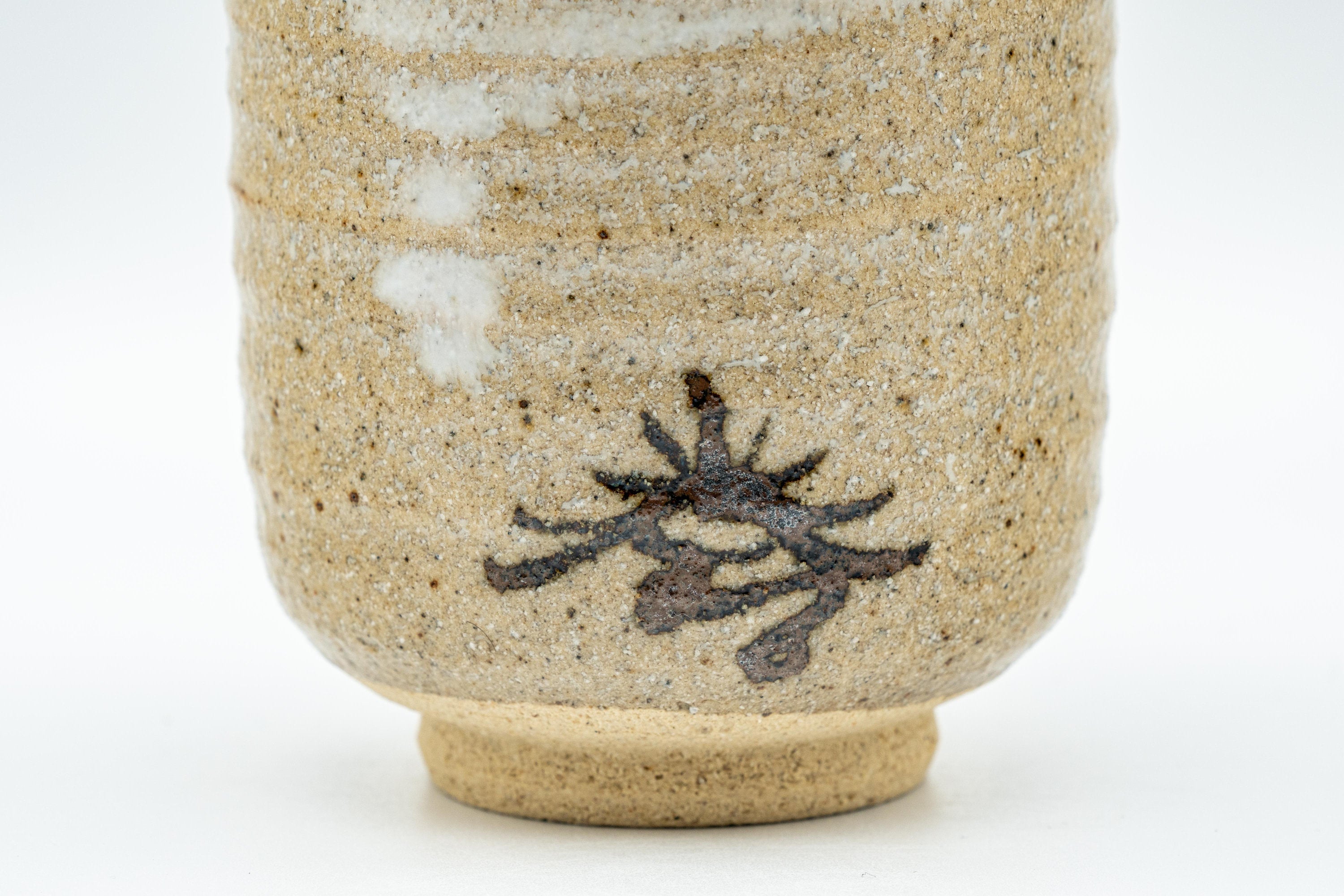 Japanese Teacup - Stoneware Tsutsu-gata Karatsu-yaki Yunomi - 120ml