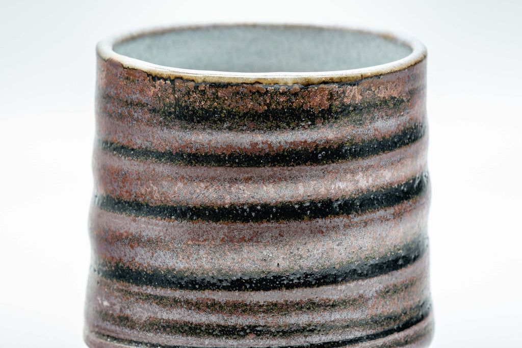 Japanese Teacup - Ribbed Tsutsu-gata Yunomi - 130ml