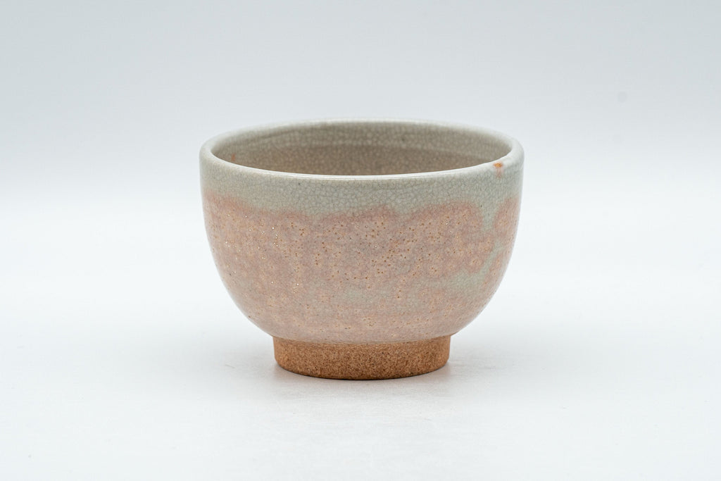 Japanese Teacup - 天鵬山 Tsubaki Kiln Gohonte Hagi-yaki Sencahwan - 80ml