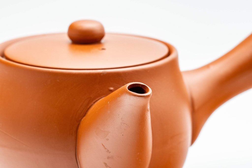 Japanese Kyusu - Bamboo Tokoname-yaki Teapot - 300ml