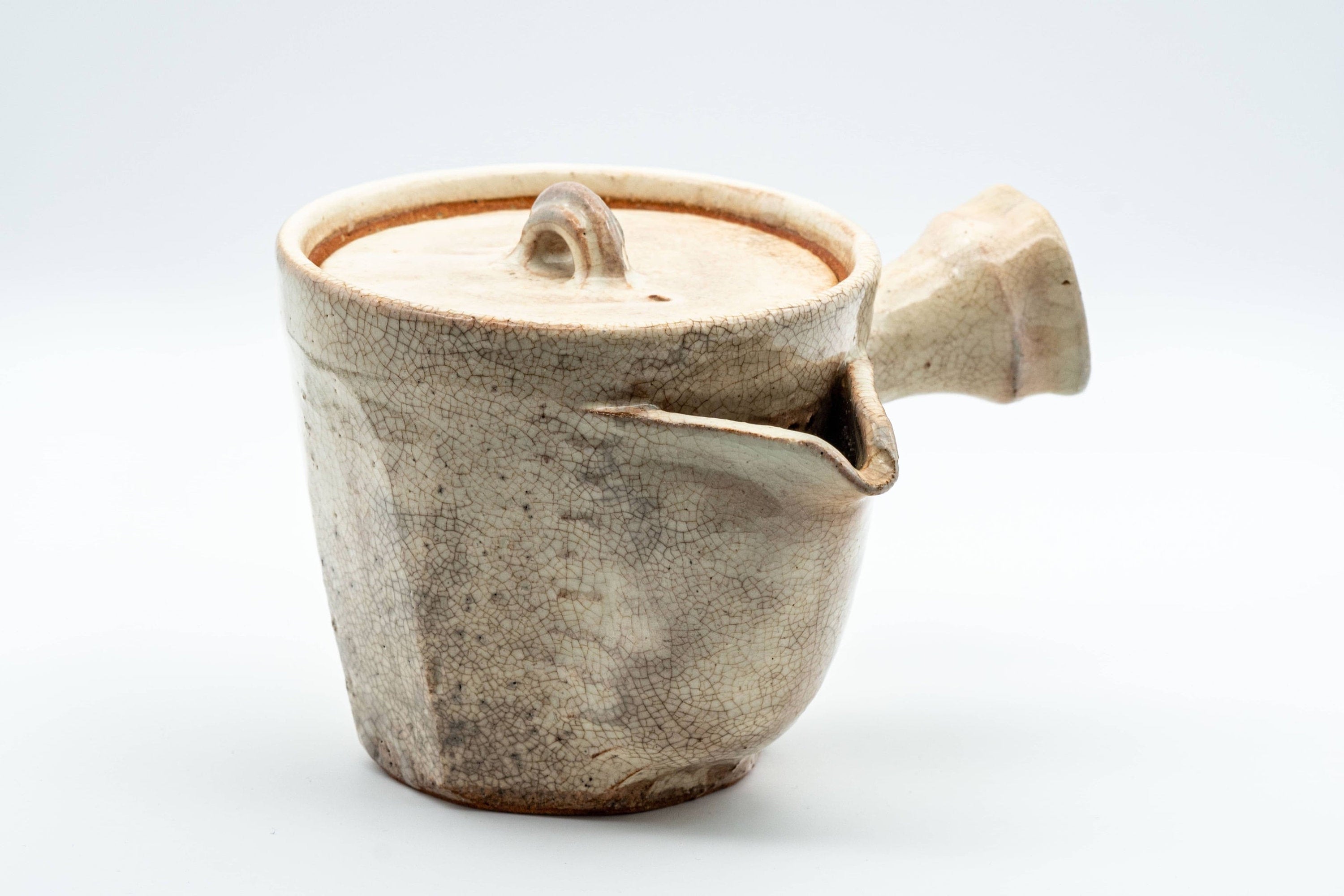Japanese Kyusu - Octogonal Hagi-yaki Do-ake Teapot - 350ml