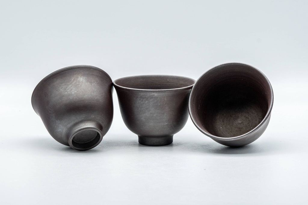 Japanese Teacups - Set of 3 Banko-yaki Senchawan - 60ml