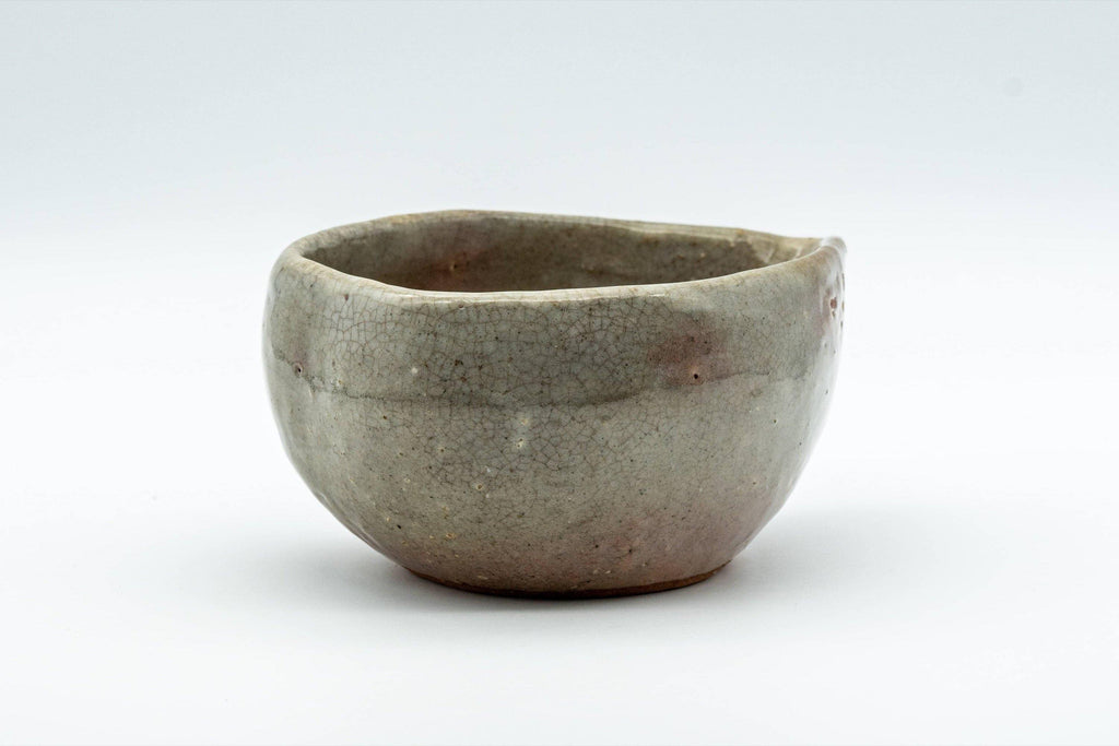 Japanese Katakuchi - Peach Spotted Grey Glazed Water Cooler - 130ml