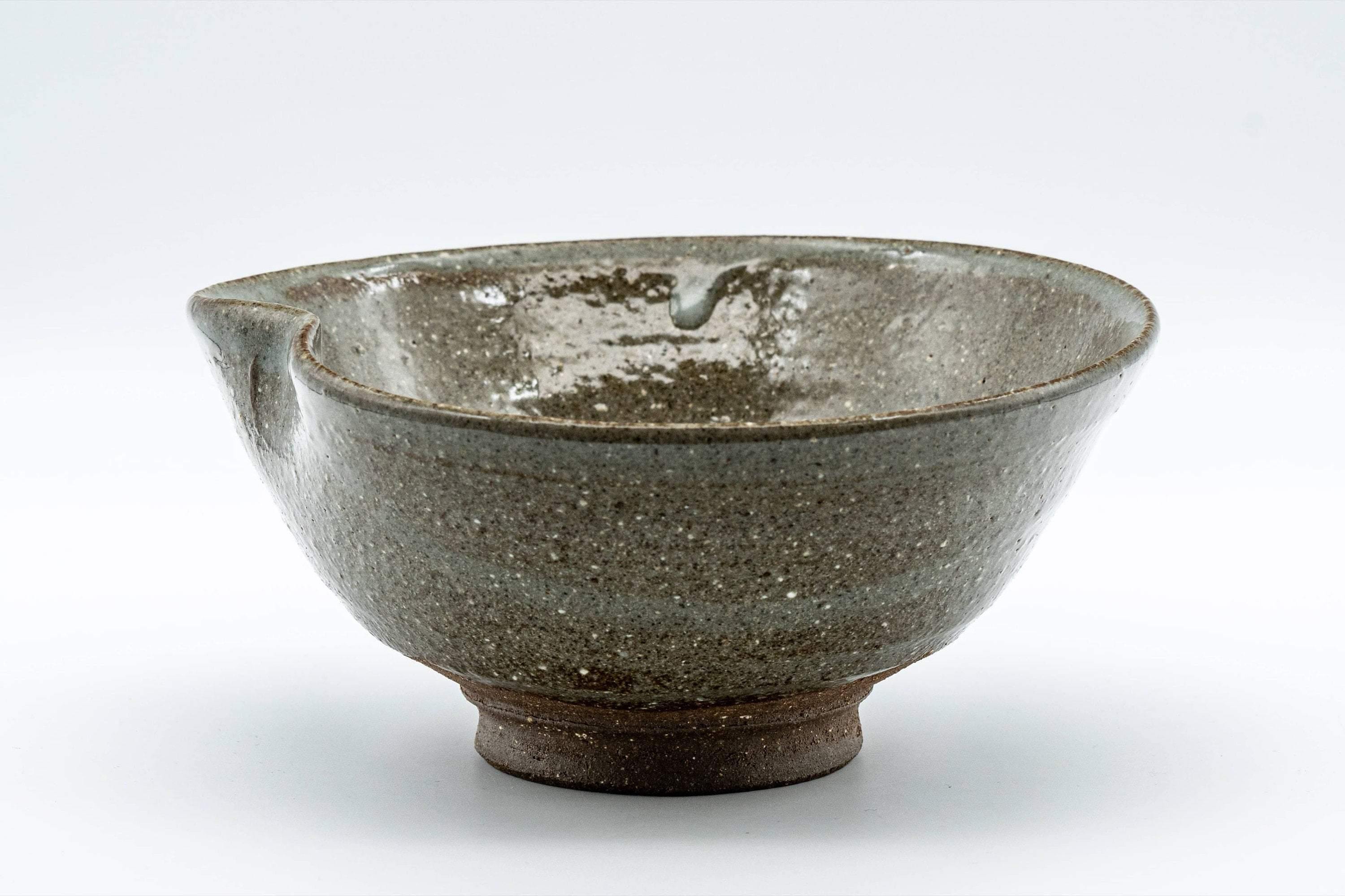 Japanese Matcha Bowl - Drip-Glazed Amikasa-gata Chawan - 250ml