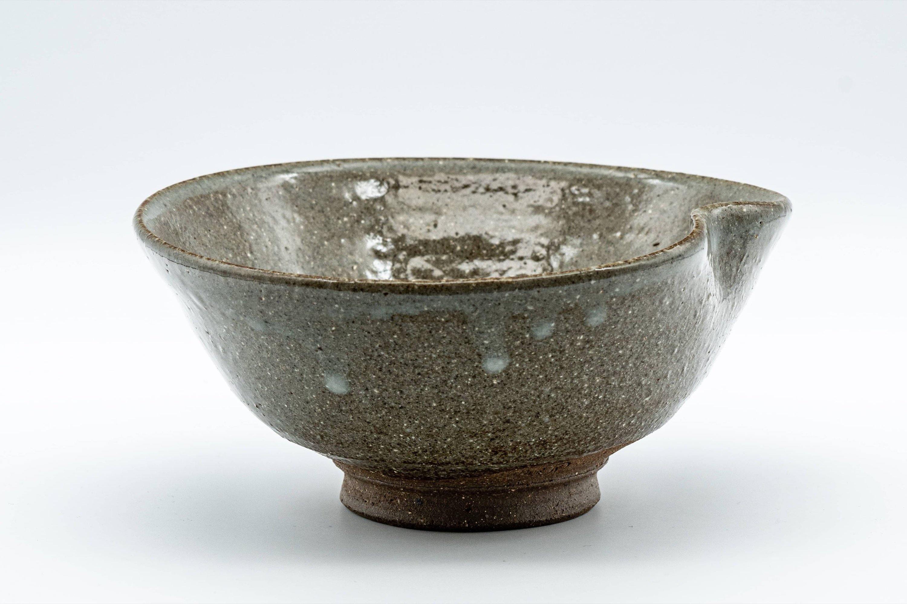 Japanese Matcha Bowl - Drip-Glazed Amikasa-gata Chawan - 250ml