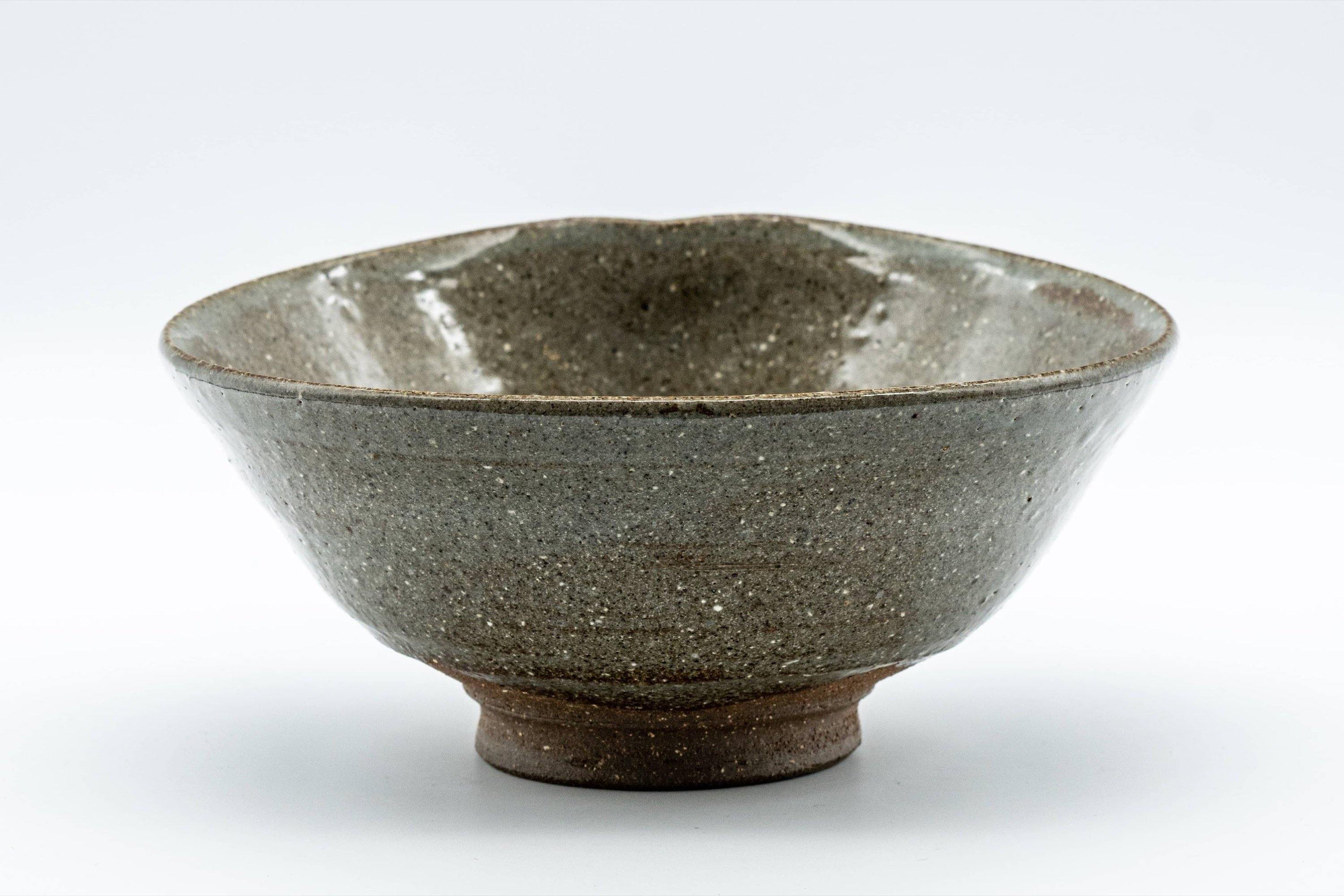 Japanese Matcha Bowl - Drip-Glazed Amikasa-gata Chawan - 250ml