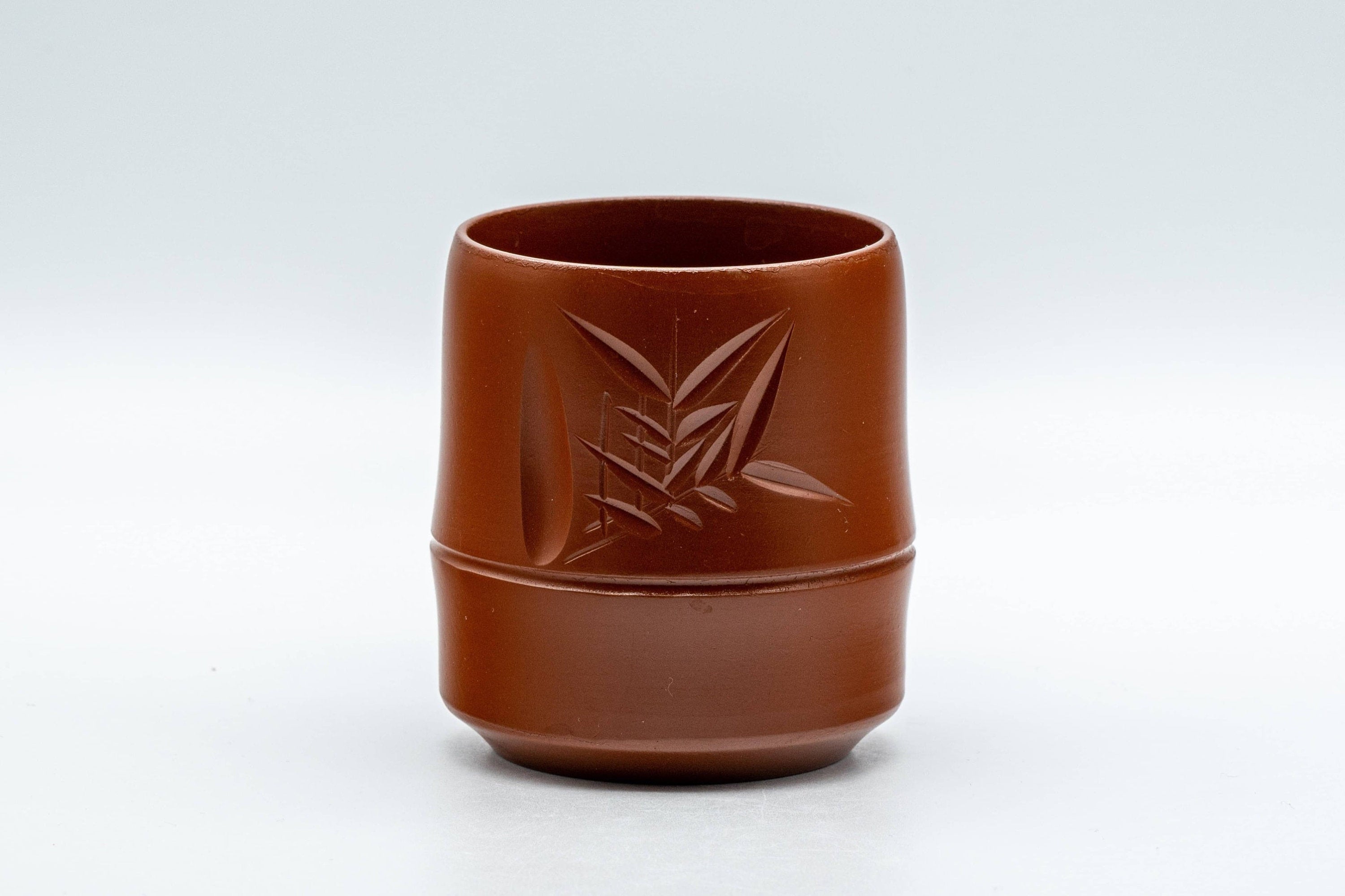 Japanese Teacups - Set of 5 Bamboo Tokoname-yaki Yunomi with Gift Box - 125ml