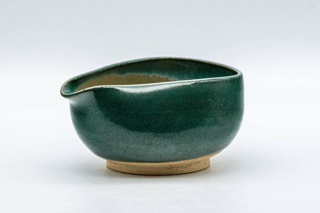 Japanese Katakuchi - Blue-green Agano-yaki Water Cooler  - 100ml