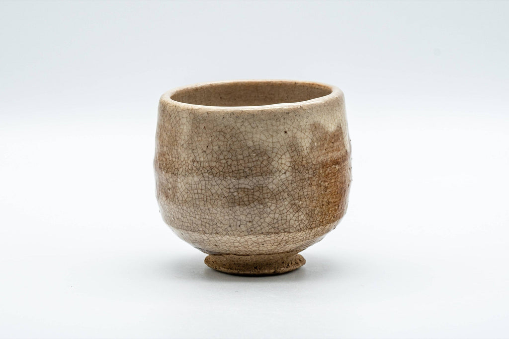 Japanese Teacup - Beige Drip-Glazed Yunomi - 180ml