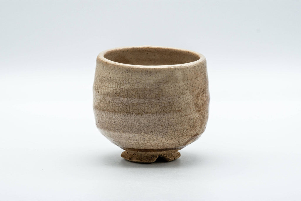 Japanese Teacup - Beige Drip-Glazed Yunomi - 180ml