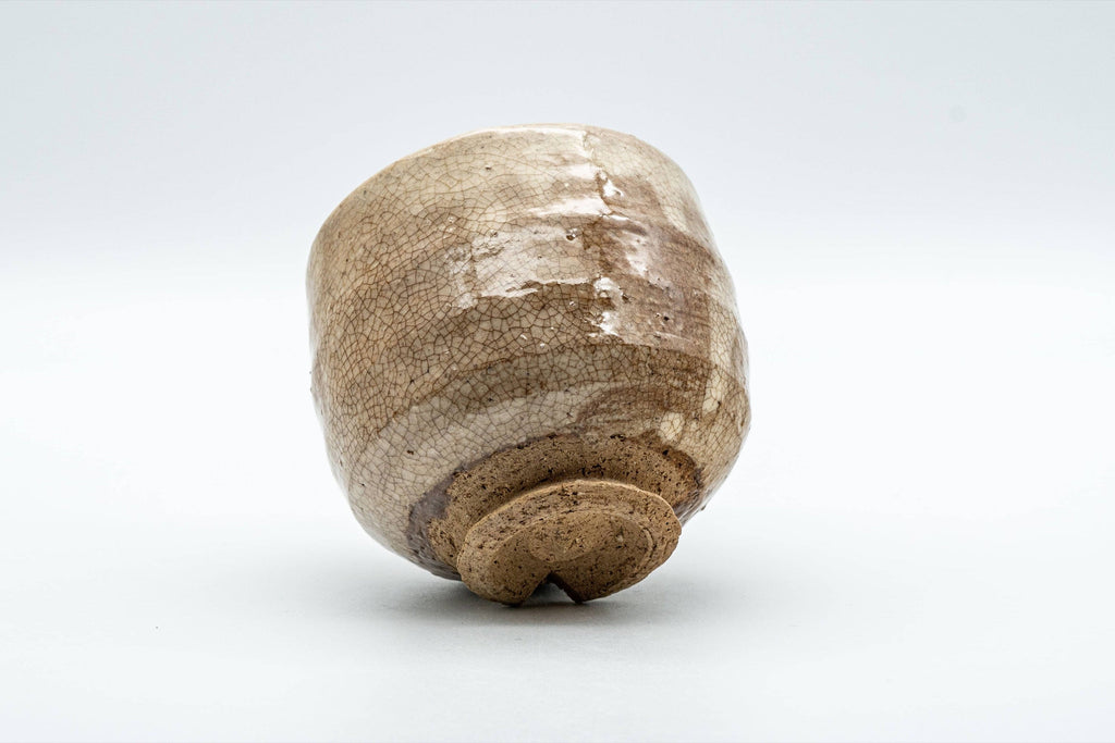 Japanese Teacup - Beige Drip-Glazed Yunomi - 180ml