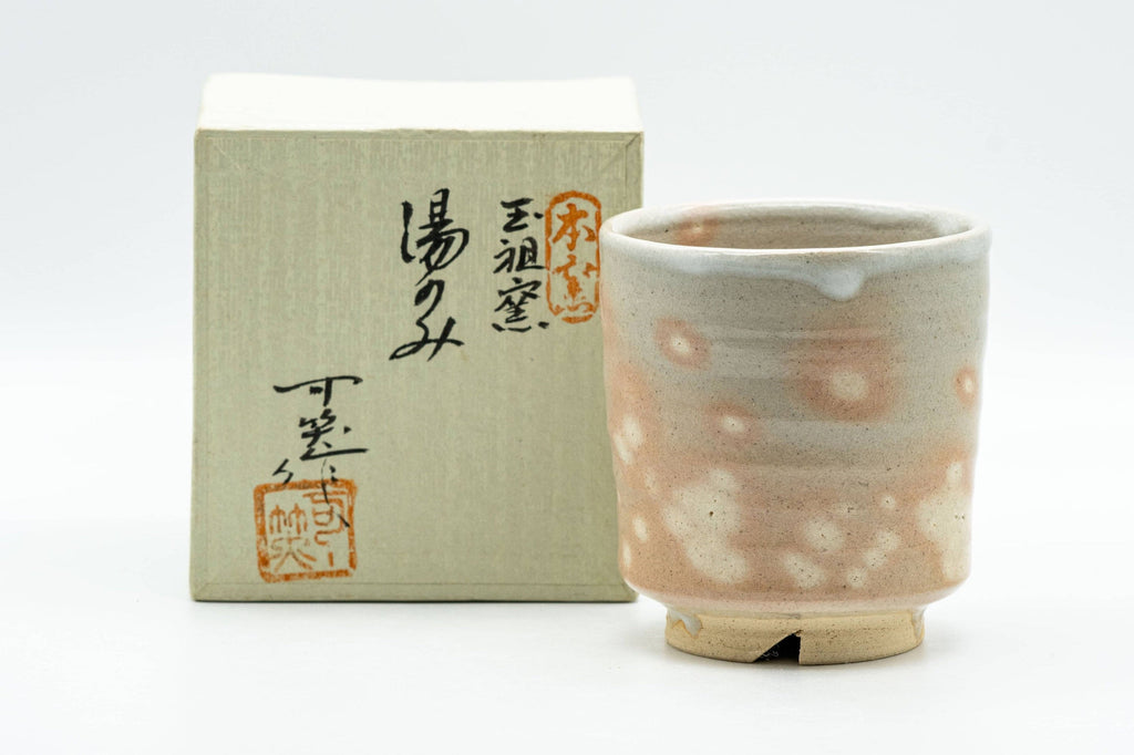 Japanese Teacup - 玉祖窯 Tamaso Kiln Gohonte Hagi-yaki Yunomi - 150ml