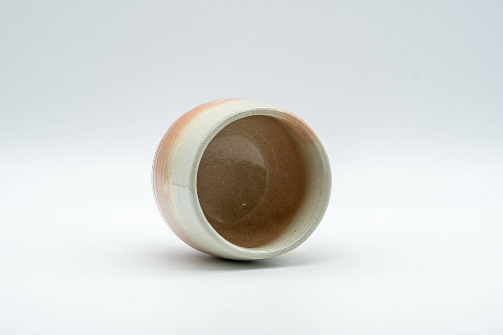Japanese Teacup - 天鵬山 Tsubaki Kiln 椿窯 Gohonte Hagi-yaki Senchawan - 110ml