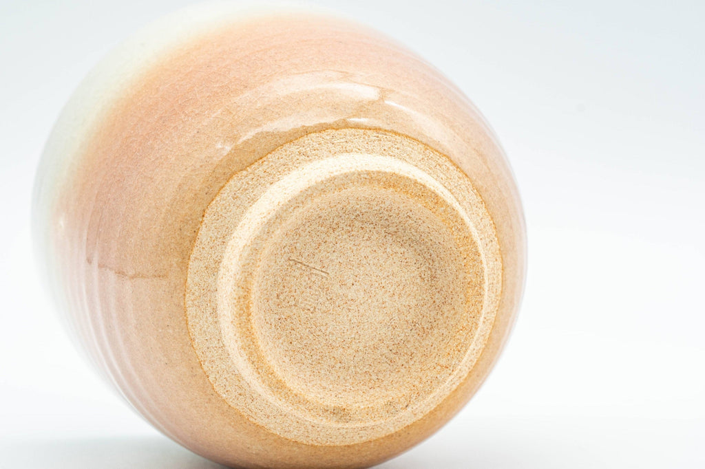 Japanese Teacup - 天鵬山 Tsubaki Kiln 椿窯 Gohonte Hagi-yaki Senchawan - 110ml