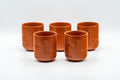 Japanese Teacup - Bamboo Engraved Tokoname-yaki Yunomi - 115ml
