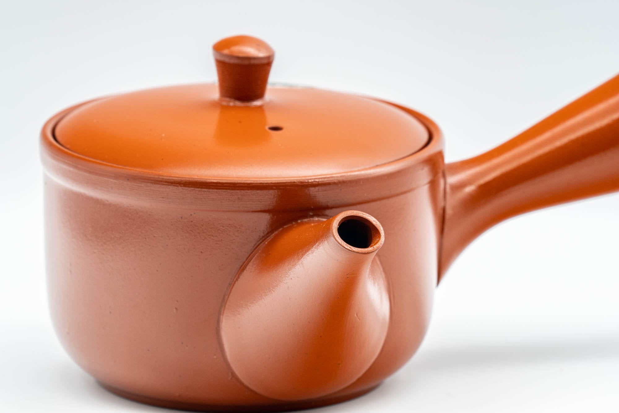 Japanese Kyusu - Classic Red Shudei Tokoname-yaki Teapot - 350ml