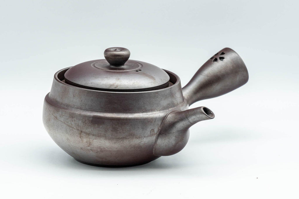 Japanese Kyusu - Sleek Banko-yaki Ceramic Filter Teapot - 200ml