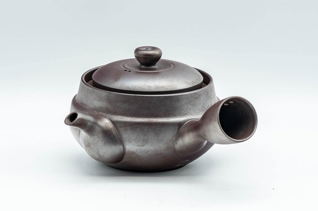 Japanese Kyusu - Sleek Banko-yaki Ceramic Filter Teapot - 200ml