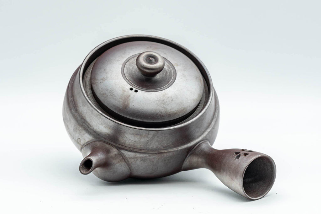 Japanese Kyusu - Sleek Banko-yaki Ceramic Filter Teapot - 200ml