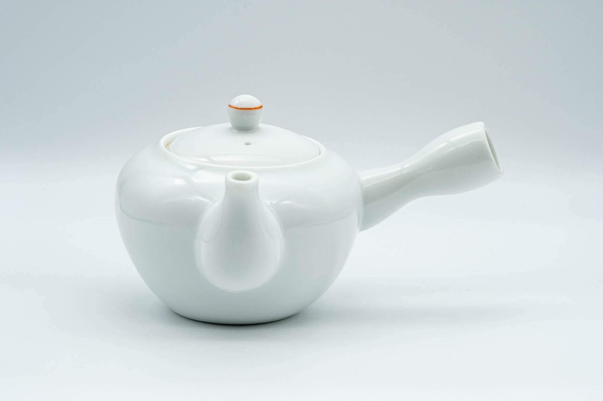 Japanese Kyusu - Persimmon Porcelain Arita-yaki Debeso Teapot - 300ml