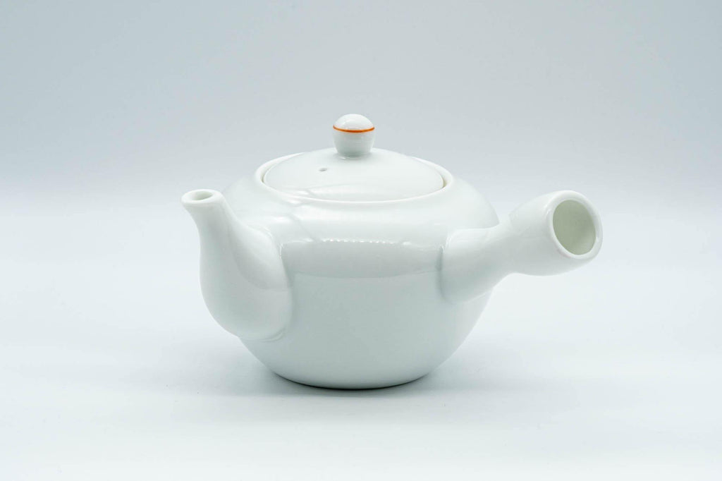 Japanese Kyusu - Persimmon Porcelain Arita-yaki Debeso Teapot - 300ml