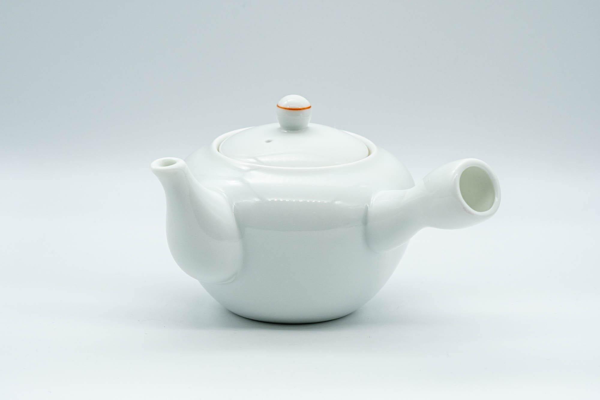 Japanese Kyusu - Persimmon Porcelain Arita-yaki Debeso Teapot - 300ml