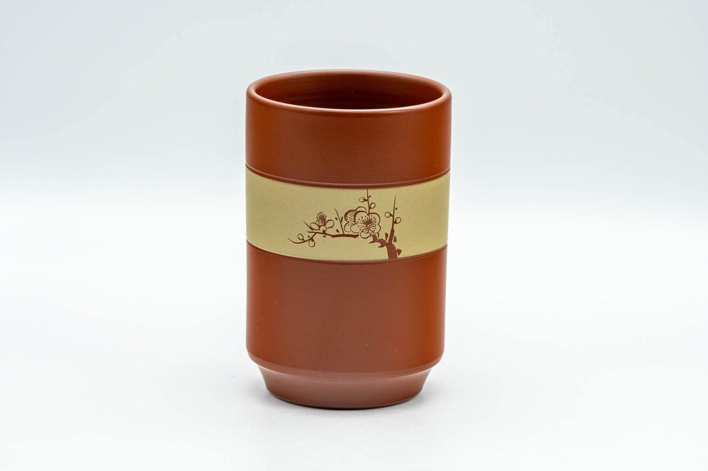 Japanese Teacup - Bamboo Decorated Tokoname-yaki Yunomi - 170ml