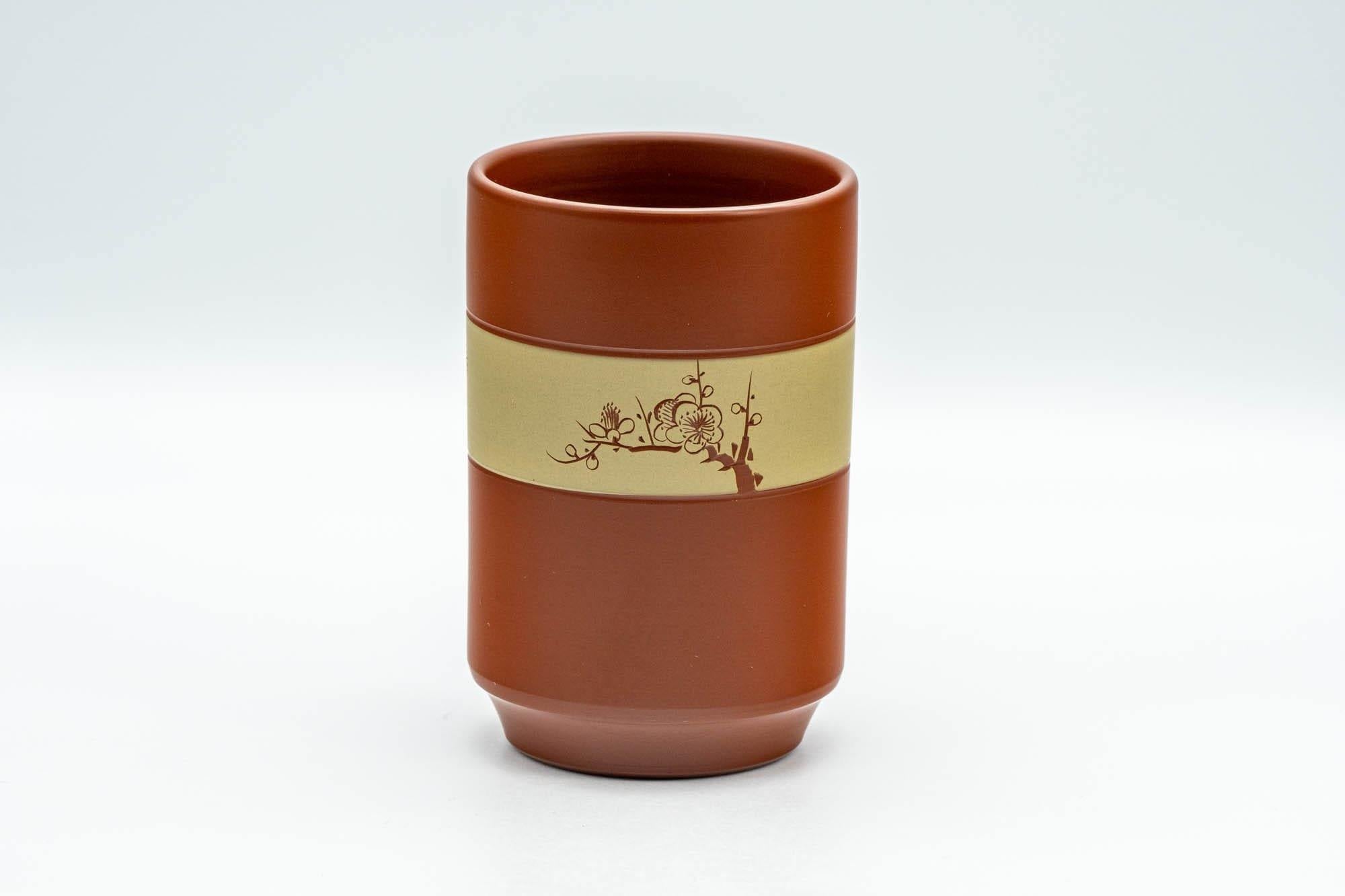 Japanese Teacup - Bamboo Decorated Tokoname-yaki Yunomi - 170ml