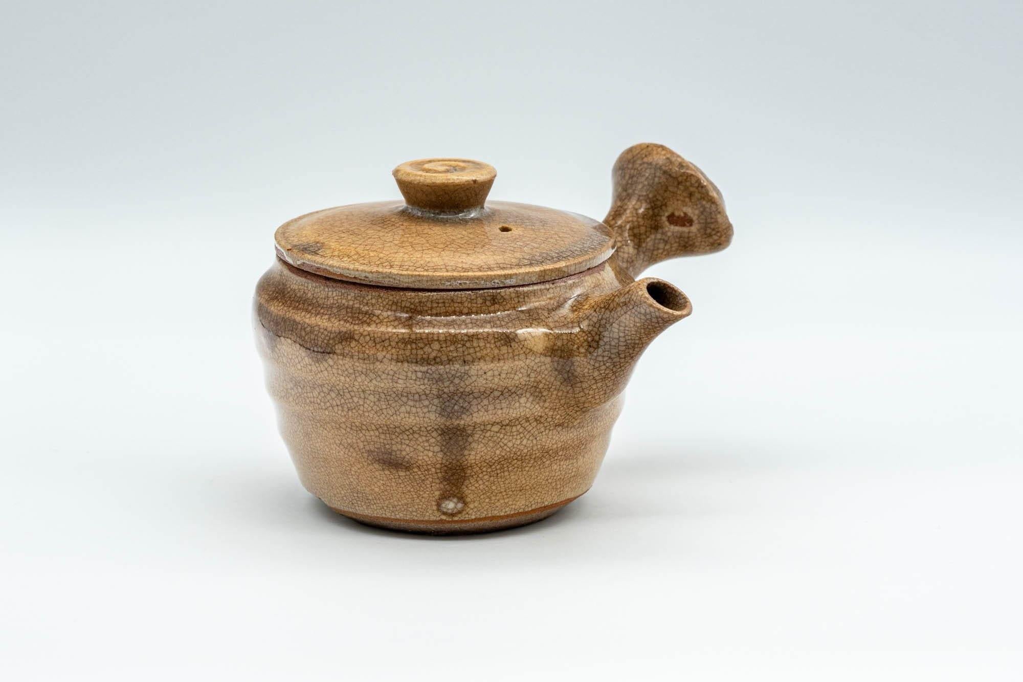 Japanese Kyusu - Drip-Glazed Hagi-yaki Do-ake Kyusu - 125ml