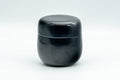 Japanese Natsume - Shiribari Black Lacquer Matcha Tea Caddy - 100ml